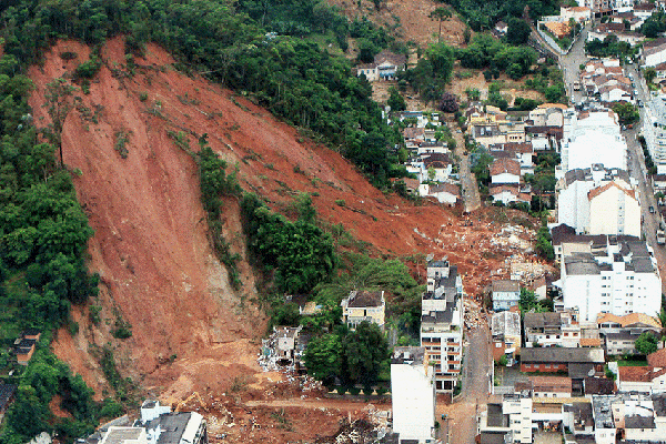 Deslizamento Planar - Nova Friburgo (RJ)